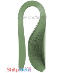 Quilling Paper Strips - Dark Moss Green - 3mm